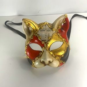 Mask decorative or wearable  cat jester